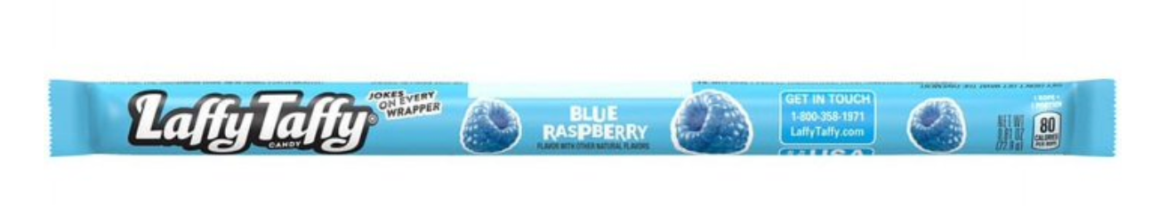 Blue Raspberry Taffy Rope