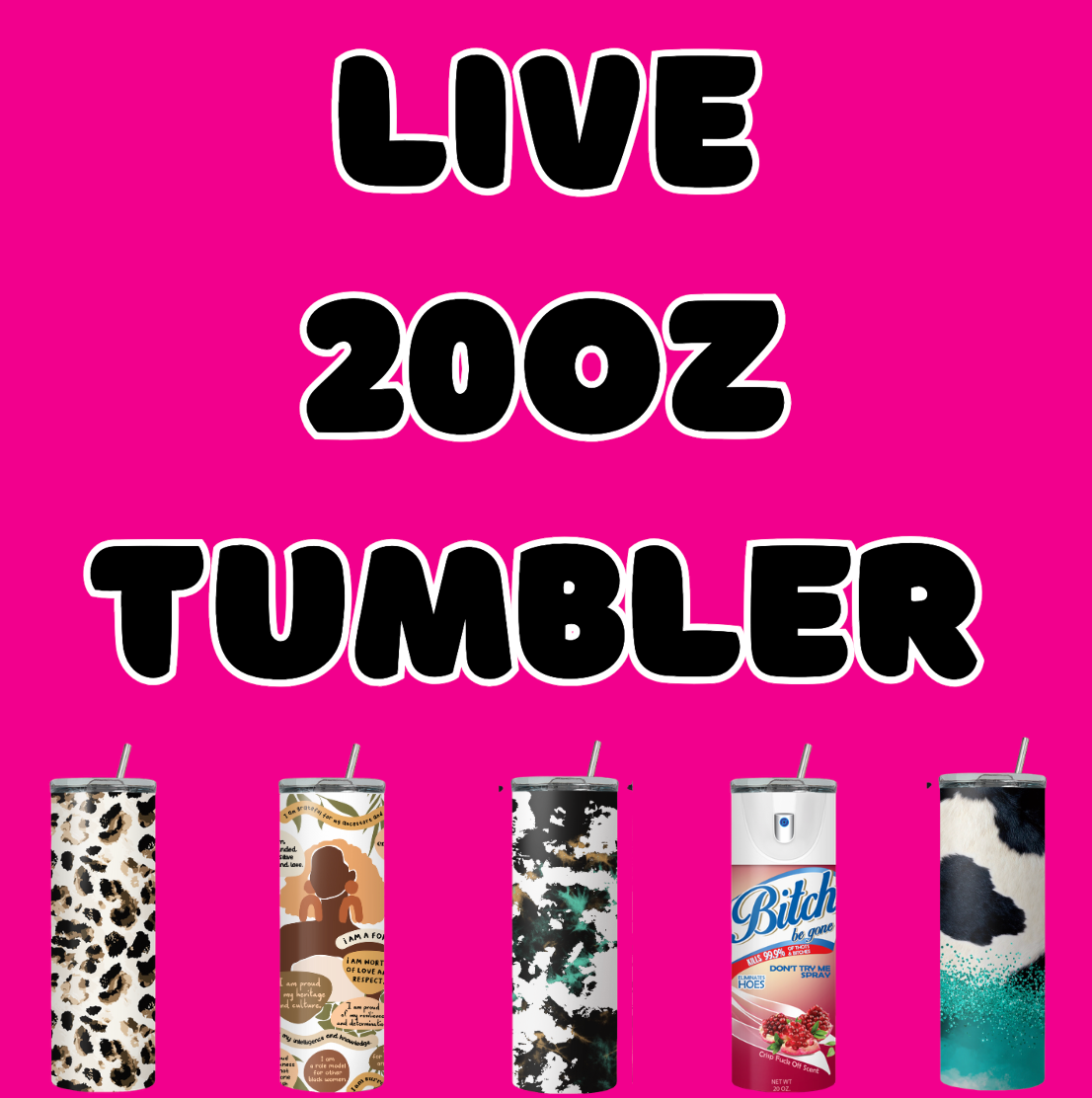 Tik Tok 20oz Tumbler